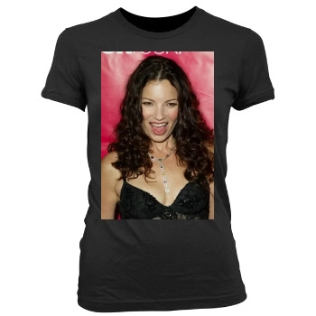 Fran Drescher Women's Junior Cut Crewneck T-Shirt