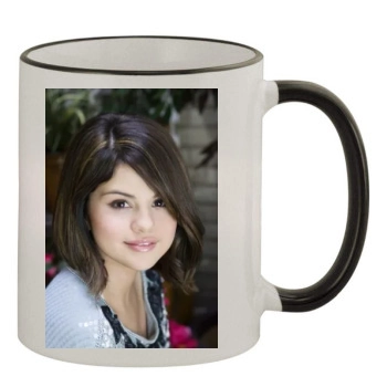 Selena Gomez 11oz Colored Rim & Handle Mug