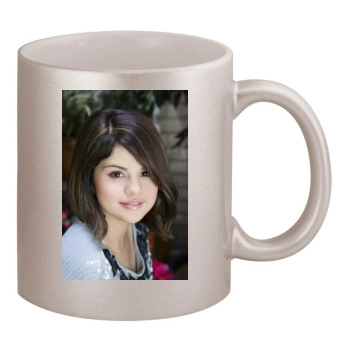 Selena Gomez 11oz Metallic Silver Mug