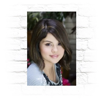 Selena Gomez Metal Wall Art