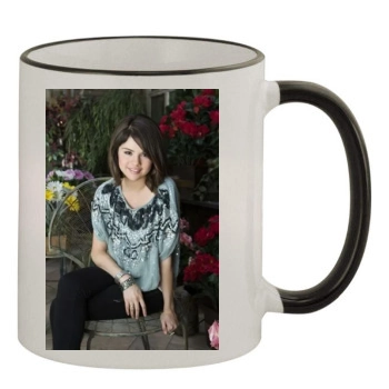 Selena Gomez 11oz Colored Rim & Handle Mug