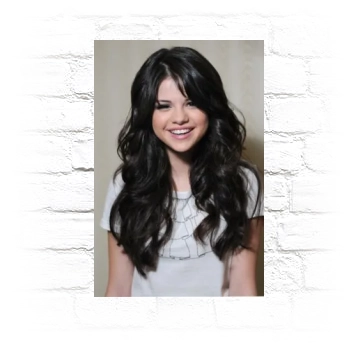 Selena Gomez Metal Wall Art