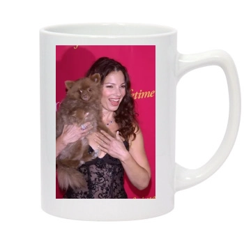 Fran Drescher 14oz White Statesman Mug