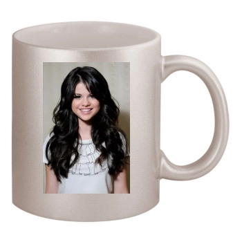 Selena Gomez 11oz Metallic Silver Mug