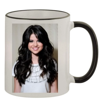 Selena Gomez 11oz Colored Rim & Handle Mug