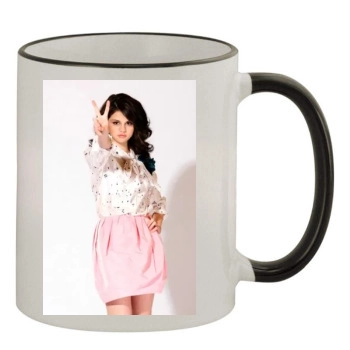 Selena Gomez 11oz Colored Rim & Handle Mug