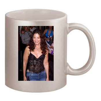 Fran Drescher 11oz Metallic Silver Mug