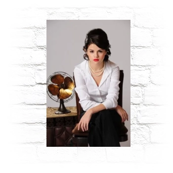 Selena Gomez Metal Wall Art