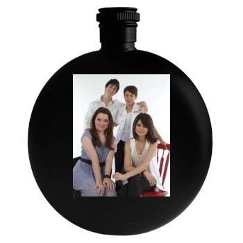 Selena Gomez Round Flask