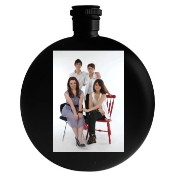 Selena Gomez Round Flask