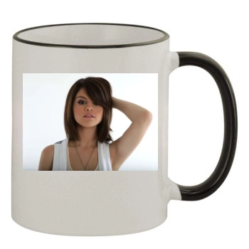 Selena Gomez 11oz Colored Rim & Handle Mug