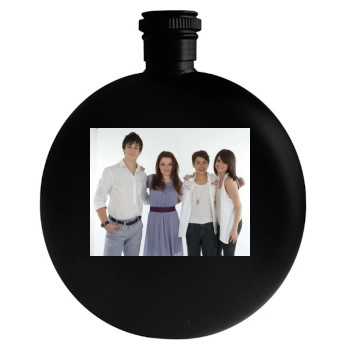 Selena Gomez Round Flask