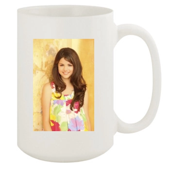 Selena Gomez 15oz White Mug