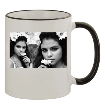 Selena Gomez 11oz Colored Rim & Handle Mug