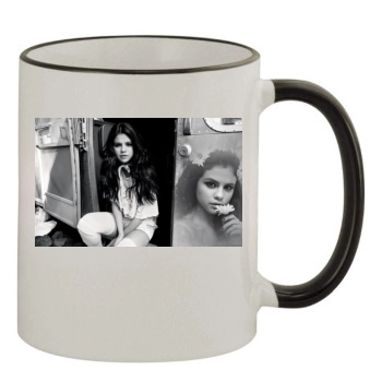 Selena Gomez 11oz Colored Rim & Handle Mug