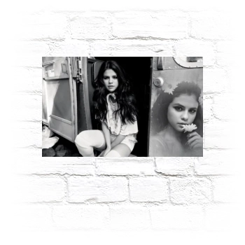 Selena Gomez Metal Wall Art