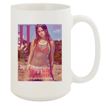 Selena Gomez 15oz White Mug