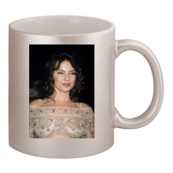 Fran Drescher 11oz Metallic Silver Mug