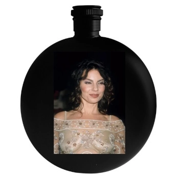 Fran Drescher Round Flask