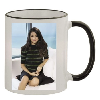 Selena Gomez 11oz Colored Rim & Handle Mug