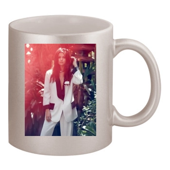 Selena Gomez 11oz Metallic Silver Mug