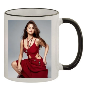 Selena Gomez 11oz Colored Rim & Handle Mug