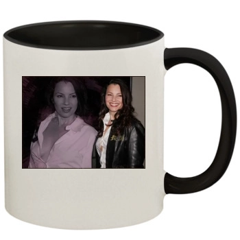 Fran Drescher 11oz Colored Inner & Handle Mug