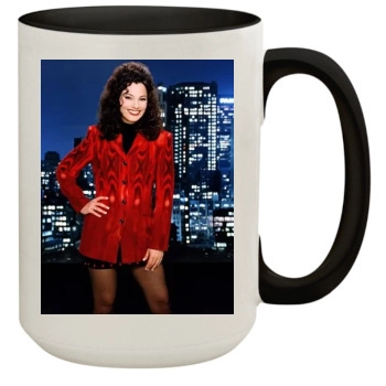 Fran Drescher 15oz Colored Inner & Handle Mug