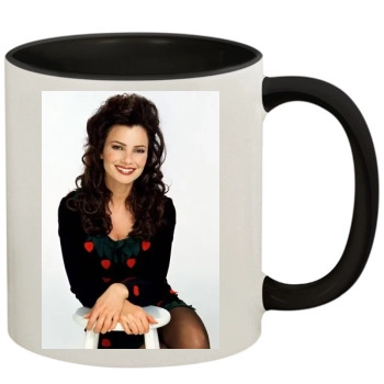 Fran Drescher 11oz Colored Inner & Handle Mug