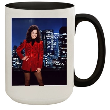 Fran Drescher 15oz Colored Inner & Handle Mug