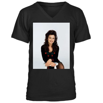 Fran Drescher Men's V-Neck T-Shirt