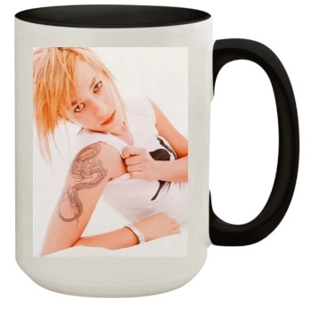 Franka Potente 15oz Colored Inner & Handle Mug