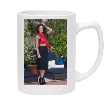 Shenae Grimes 14oz White Statesman Mug