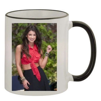 Shenae Grimes 11oz Colored Rim & Handle Mug