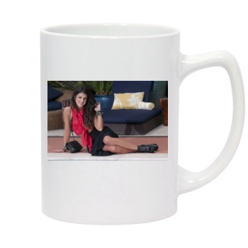 Shenae Grimes 14oz White Statesman Mug