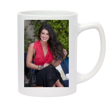 Shenae Grimes 14oz White Statesman Mug