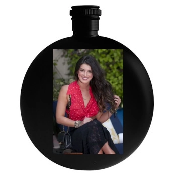 Shenae Grimes Round Flask