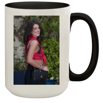 Shenae Grimes 15oz Colored Inner & Handle Mug