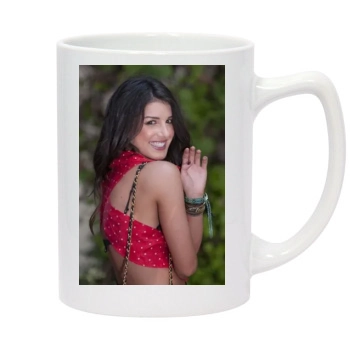 Shenae Grimes 14oz White Statesman Mug