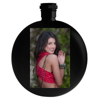 Shenae Grimes Round Flask