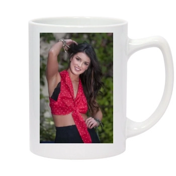 Shenae Grimes 14oz White Statesman Mug