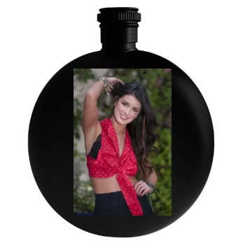 Shenae Grimes Round Flask