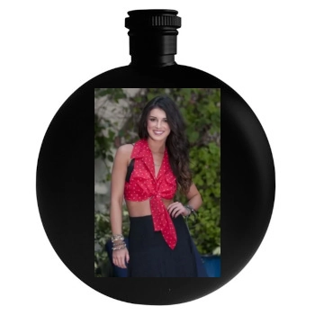 Shenae Grimes Round Flask