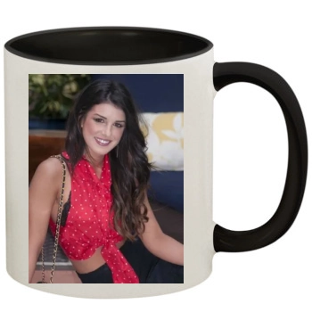 Shenae Grimes 11oz Colored Inner & Handle Mug