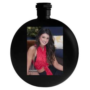 Shenae Grimes Round Flask