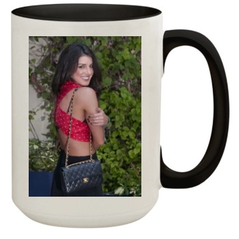 Shenae Grimes 15oz Colored Inner & Handle Mug