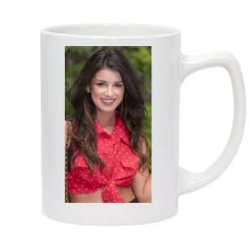 Shenae Grimes 14oz White Statesman Mug