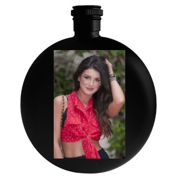 Shenae Grimes Round Flask