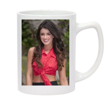 Shenae Grimes 14oz White Statesman Mug