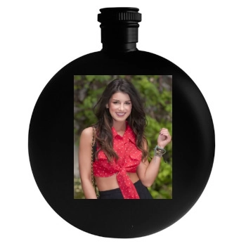 Shenae Grimes Round Flask